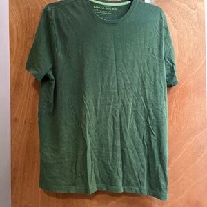Banana Republic Forest Green Short Sleeve Tee size L